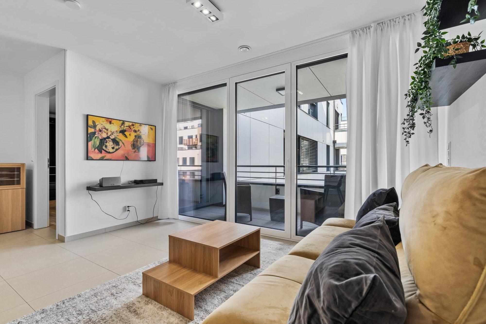 Modern 1-br With Balcony In Cessange Apartment Luxembourg
